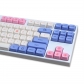 Bubble 104+35 XDA-like Profile Keycap Set Cherry MX PBT Dye-subbed for Mechanical Gaming Keyboard